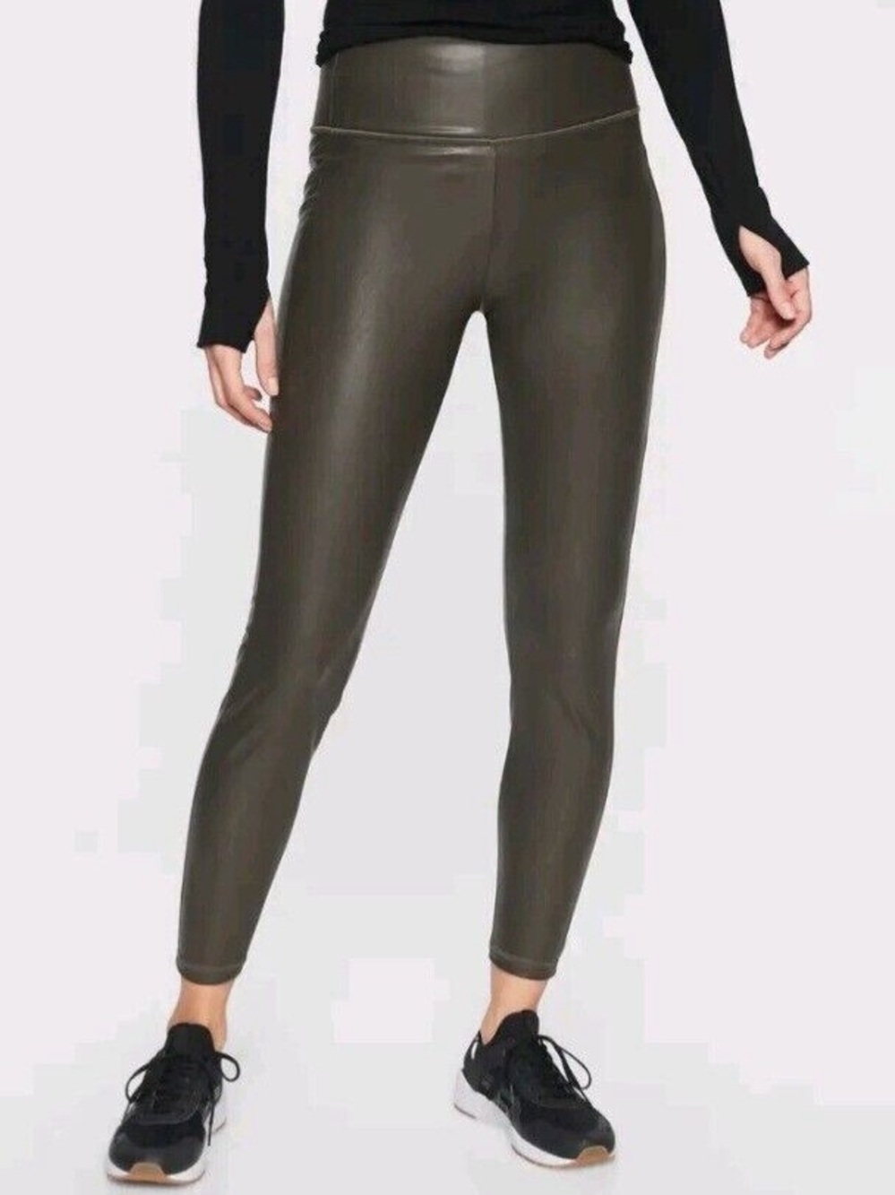 Athleta All Over Gleam Tight - Gray Medium